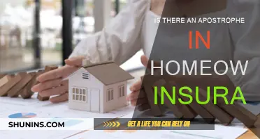 Homeowners' Insurance: Where Does the Apostrophe Go?