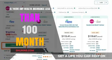 Affordable Health Insurance Options Under $100 a Month