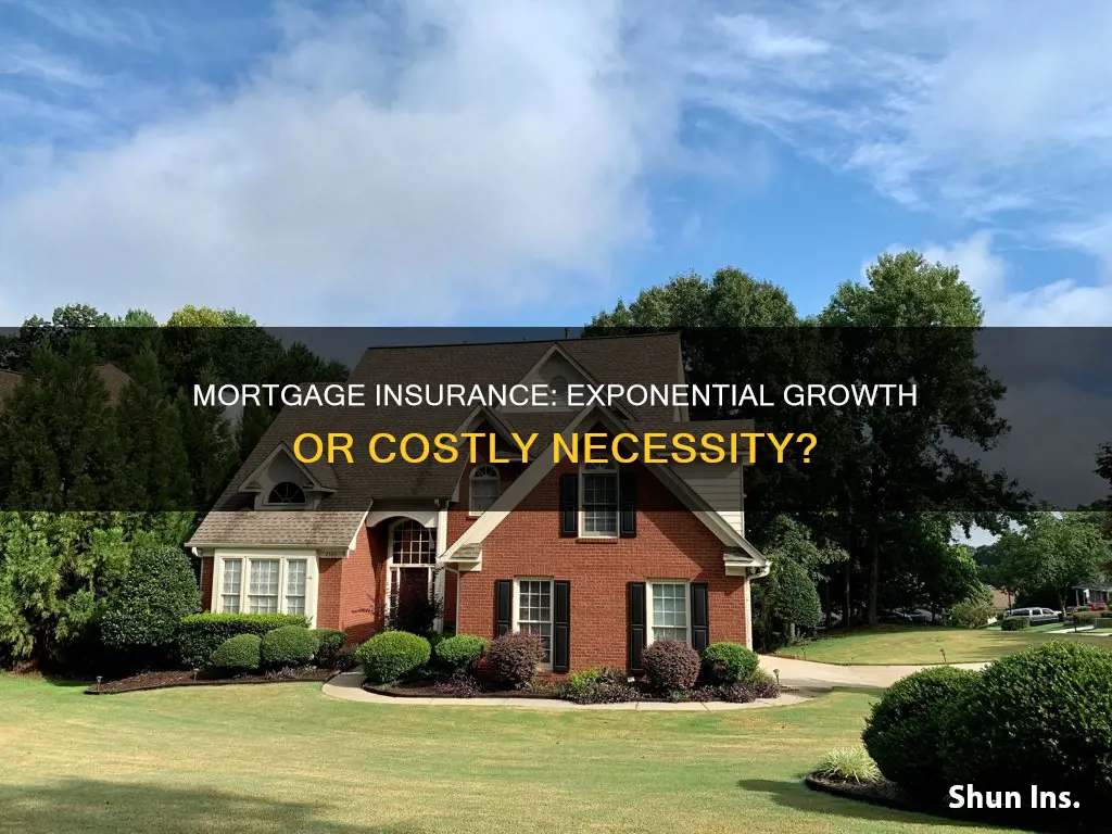 is there exponential growth on mortgage insurance