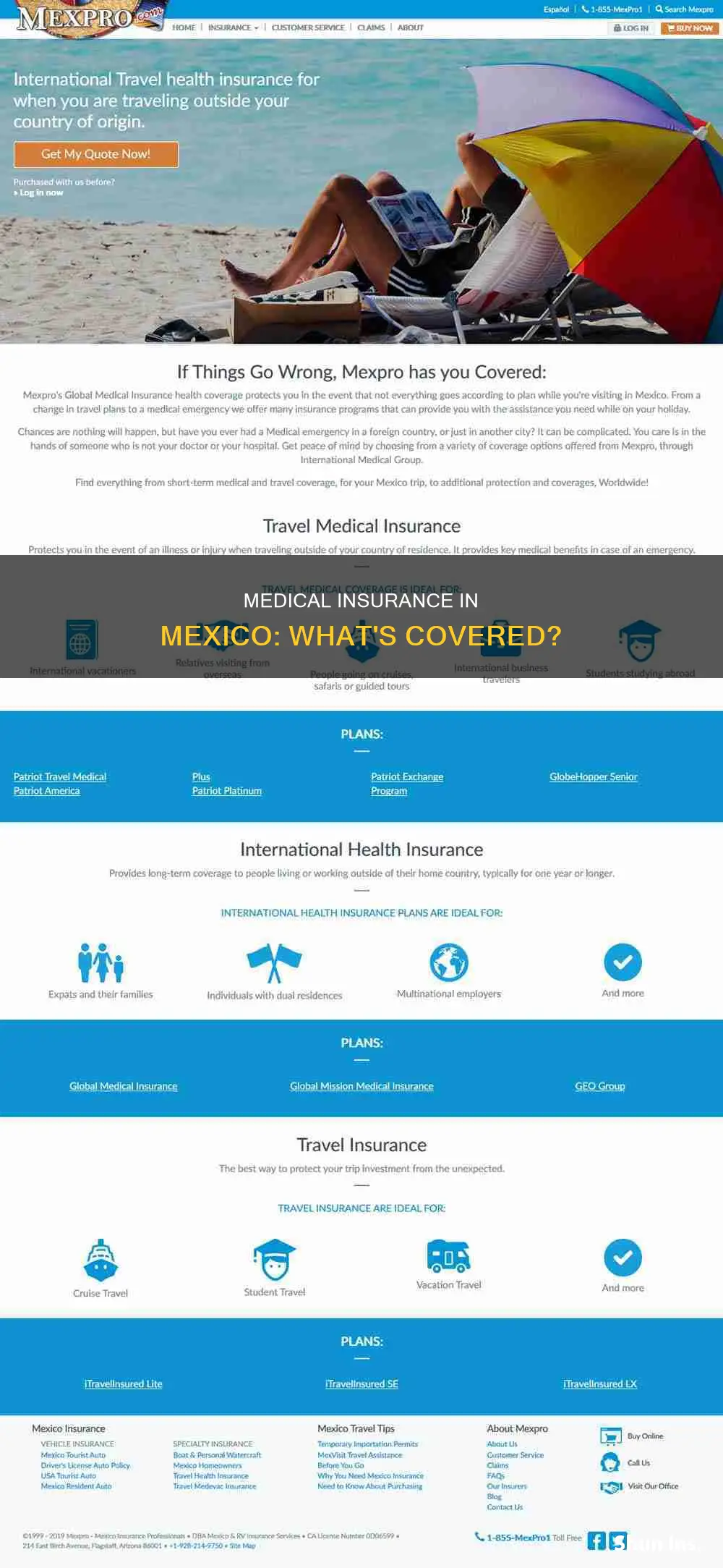 is there medical insurance in mexico
