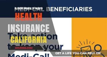 Exploring Month-to-Month Health Insurance Options in California