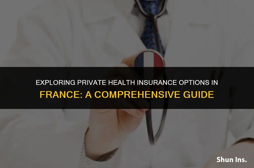 is there private health insurance in france