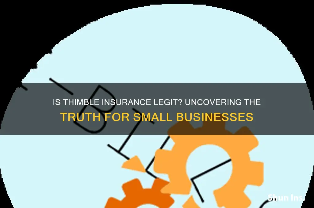 is thimble insurance legit