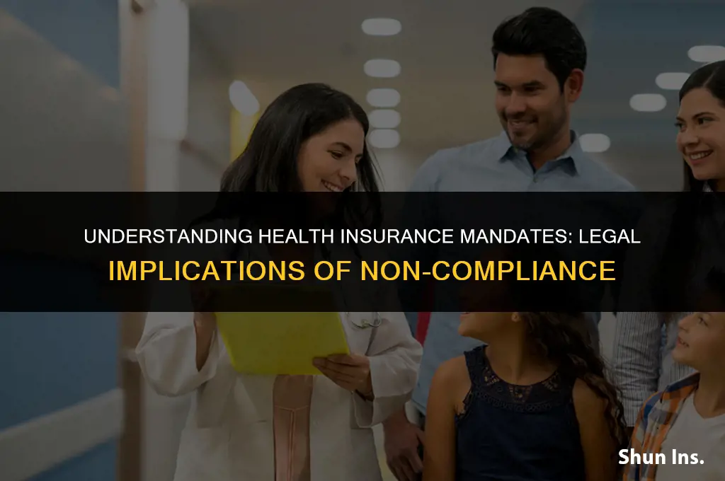 is ti illegal to not hae health insurance