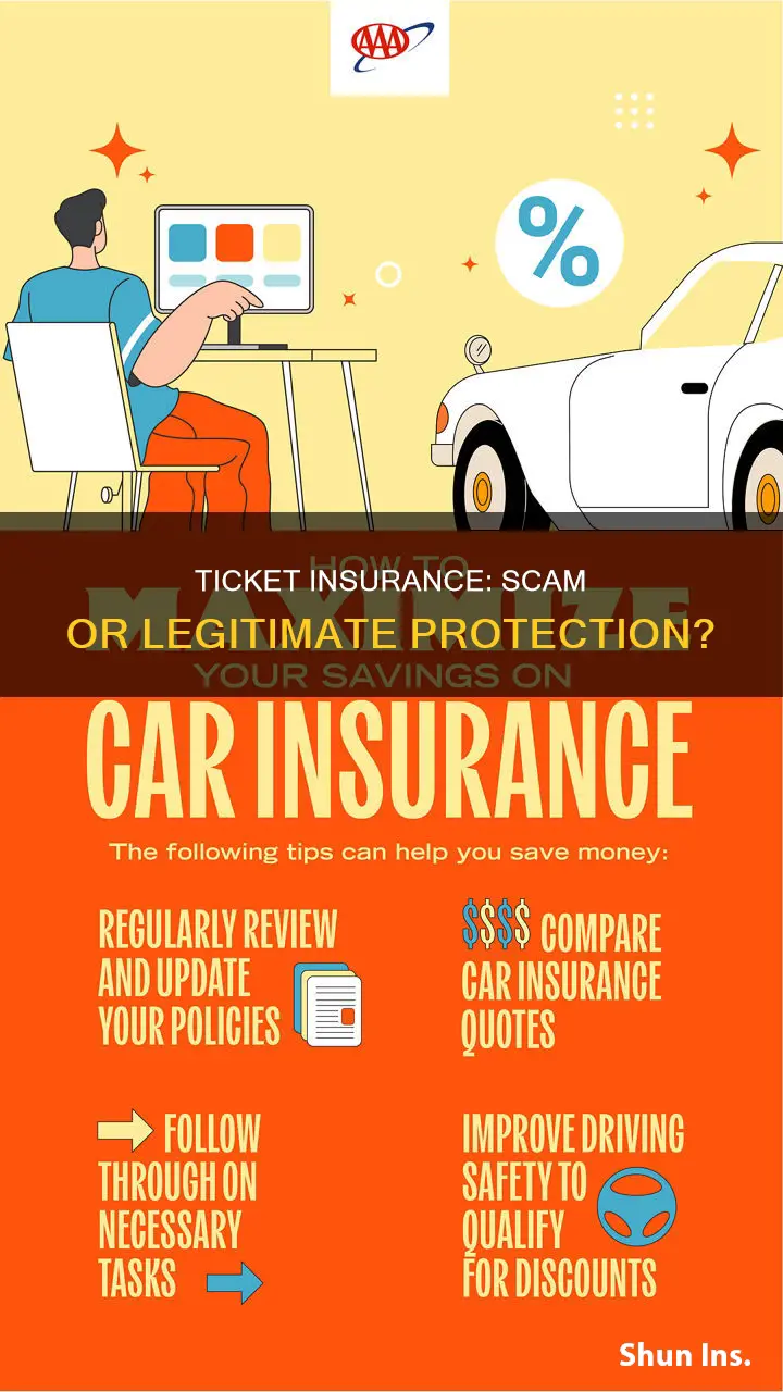 is ticket insurance a scam