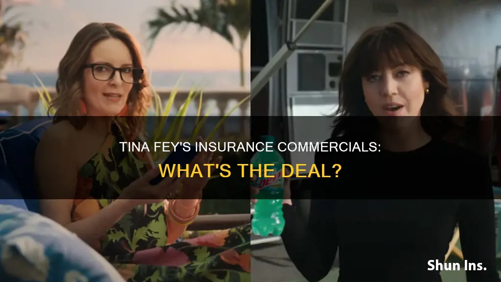 is tina fey in an insurance commercial