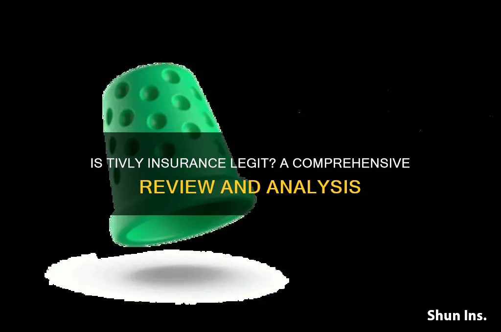 is tivly insurance legit