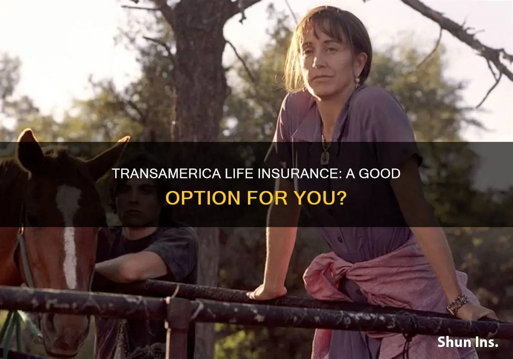 is transamerica a good life insurance