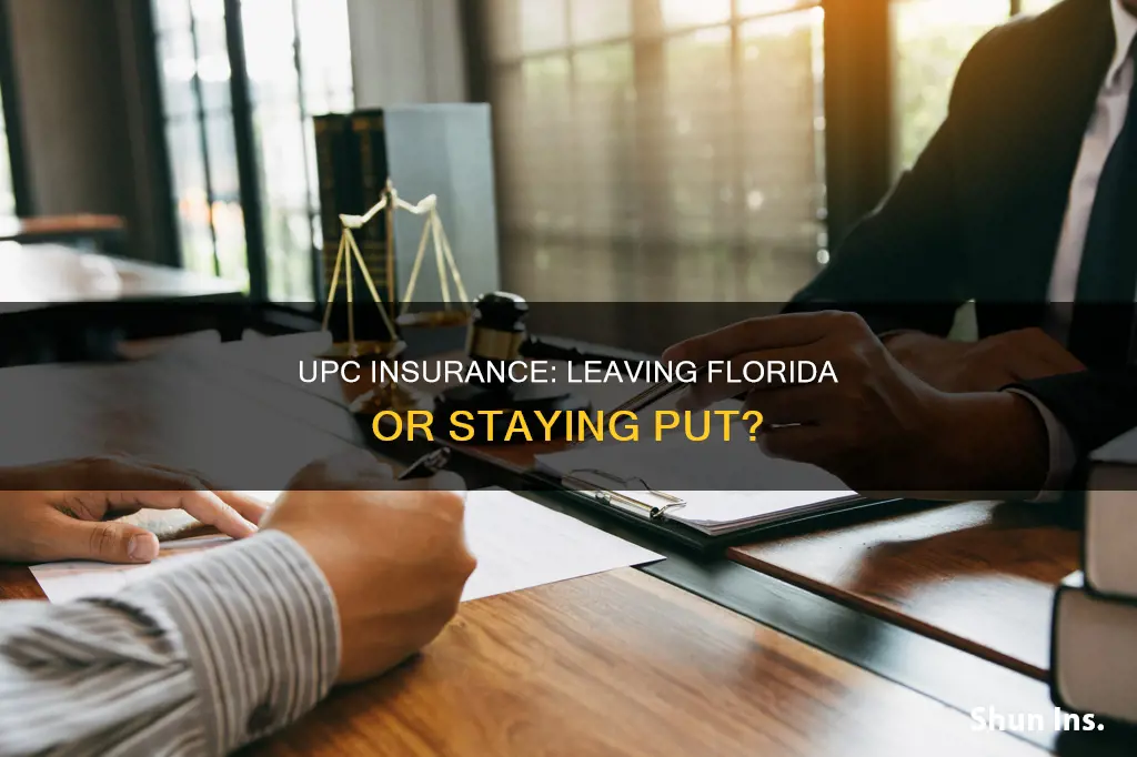 is upc insurance leaving florida