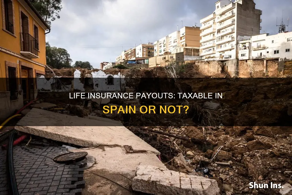 is us life insurance proceeds taxable in spain