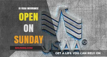 U.S.A.A. Insurance: Are Sunday Hours Available?