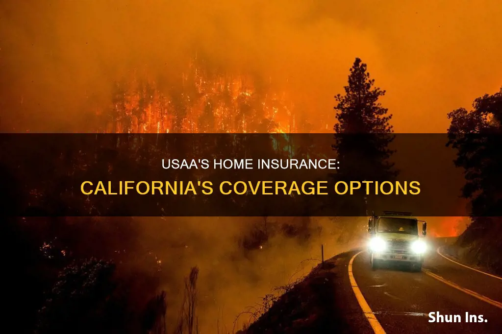is usaa writing homeowners insurance in California