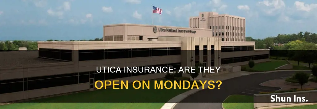 is utica insurance open monday