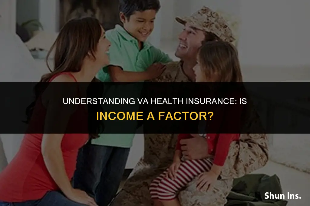 is va health insurance based on income