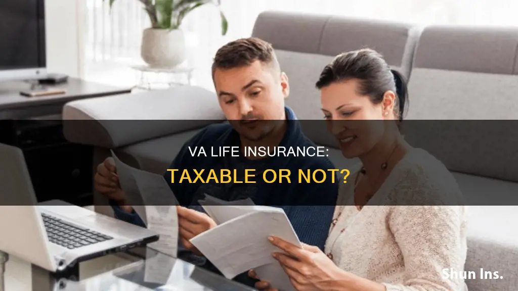 is va life insurance taxable