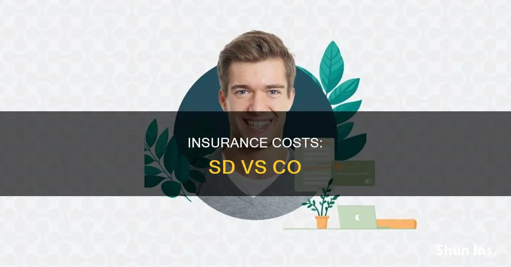 is vehicle insurance cheaper in sd vs co