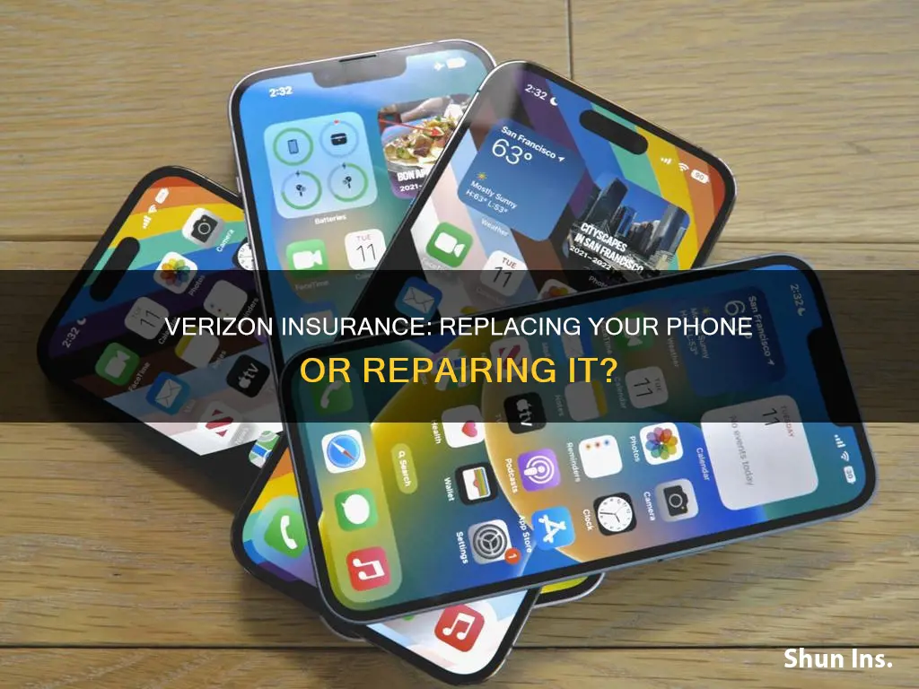 is verizon insurance supposed to replace same exact phone