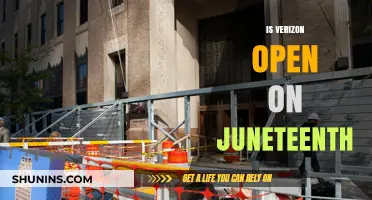 Verizon's Juneteenth Operations: What's Open and Closed?