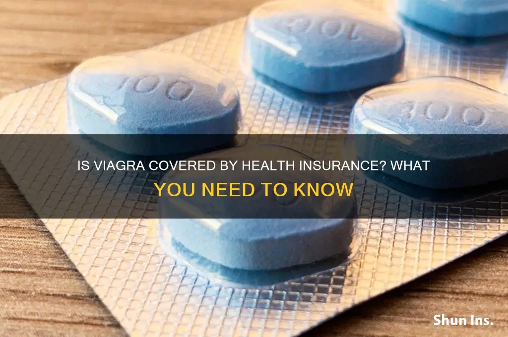 is viagra included in health insurance