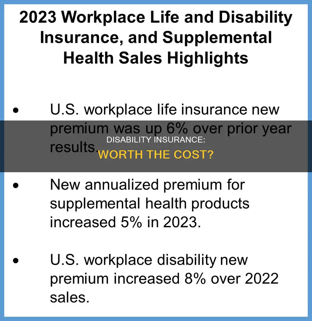 is voluntary disability insurance worth it