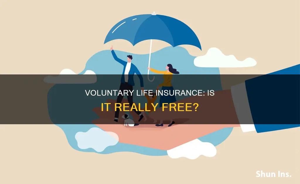 is voluntary life insurance free