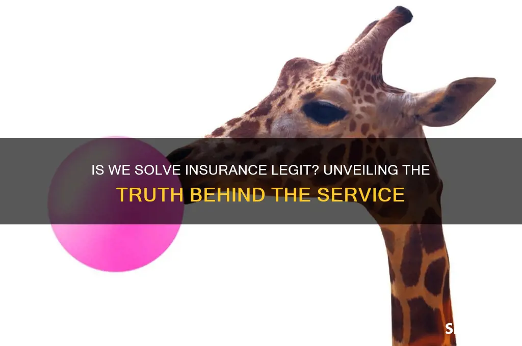 is we solve insurance legit