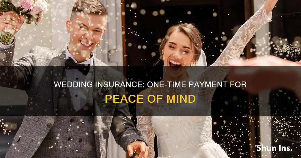 is wedding insurance a one off payment