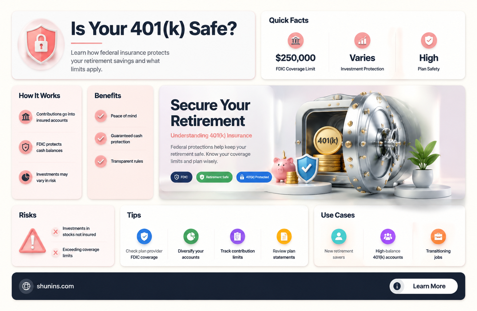 are 401k federally insured