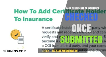 Insurance Certificates: Are They Checked After Submission?