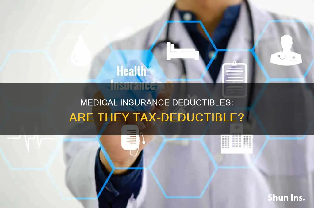 is your weekly medical insurance deductible tax