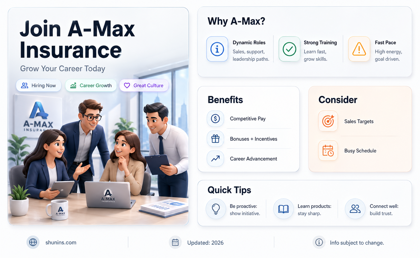a-max insurance careers
