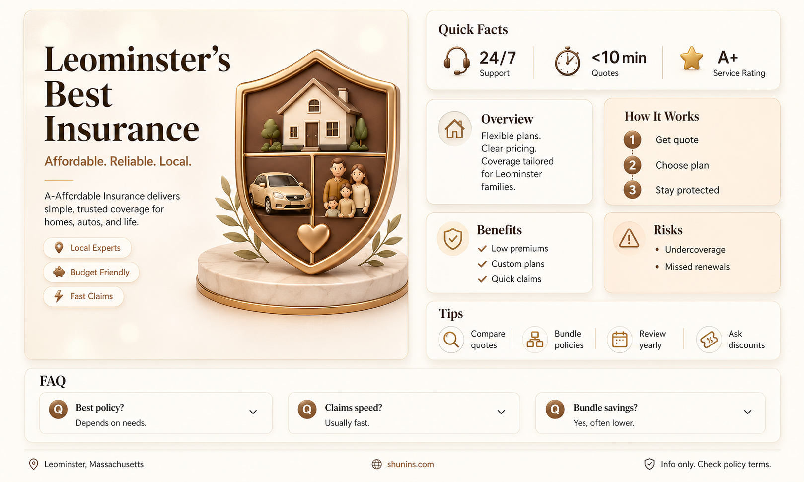 a-affordable insurance leominster
