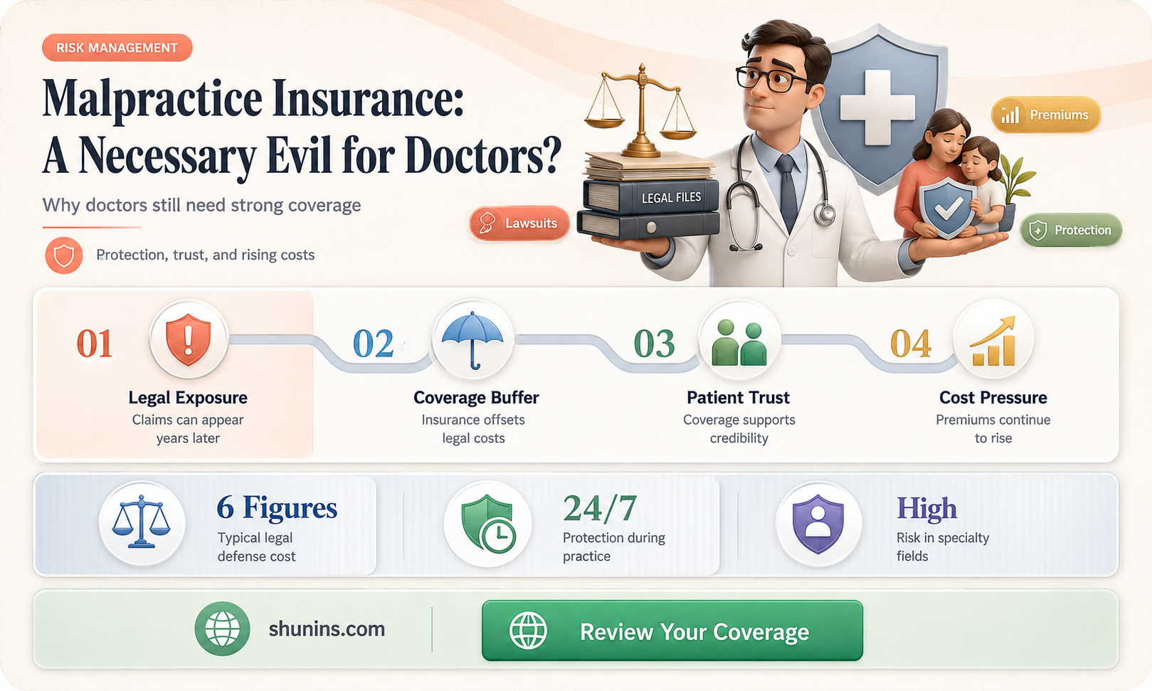 are doctors required to have medical malpractice insurance