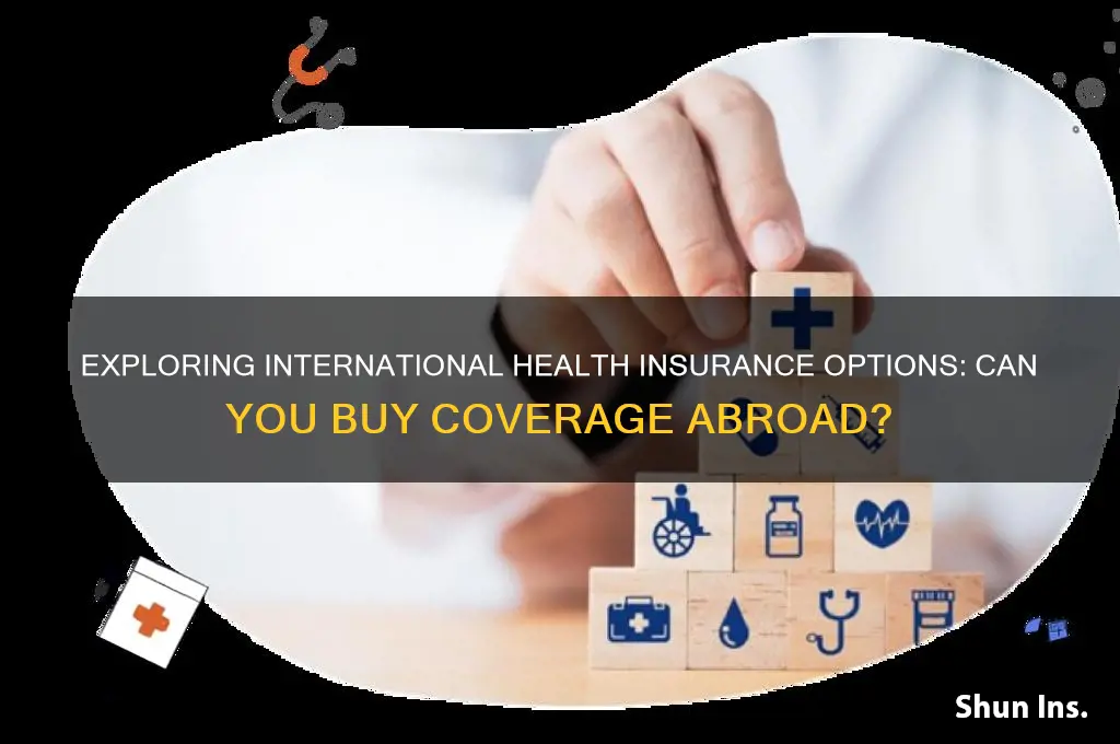 may sell health insurance from out of the country