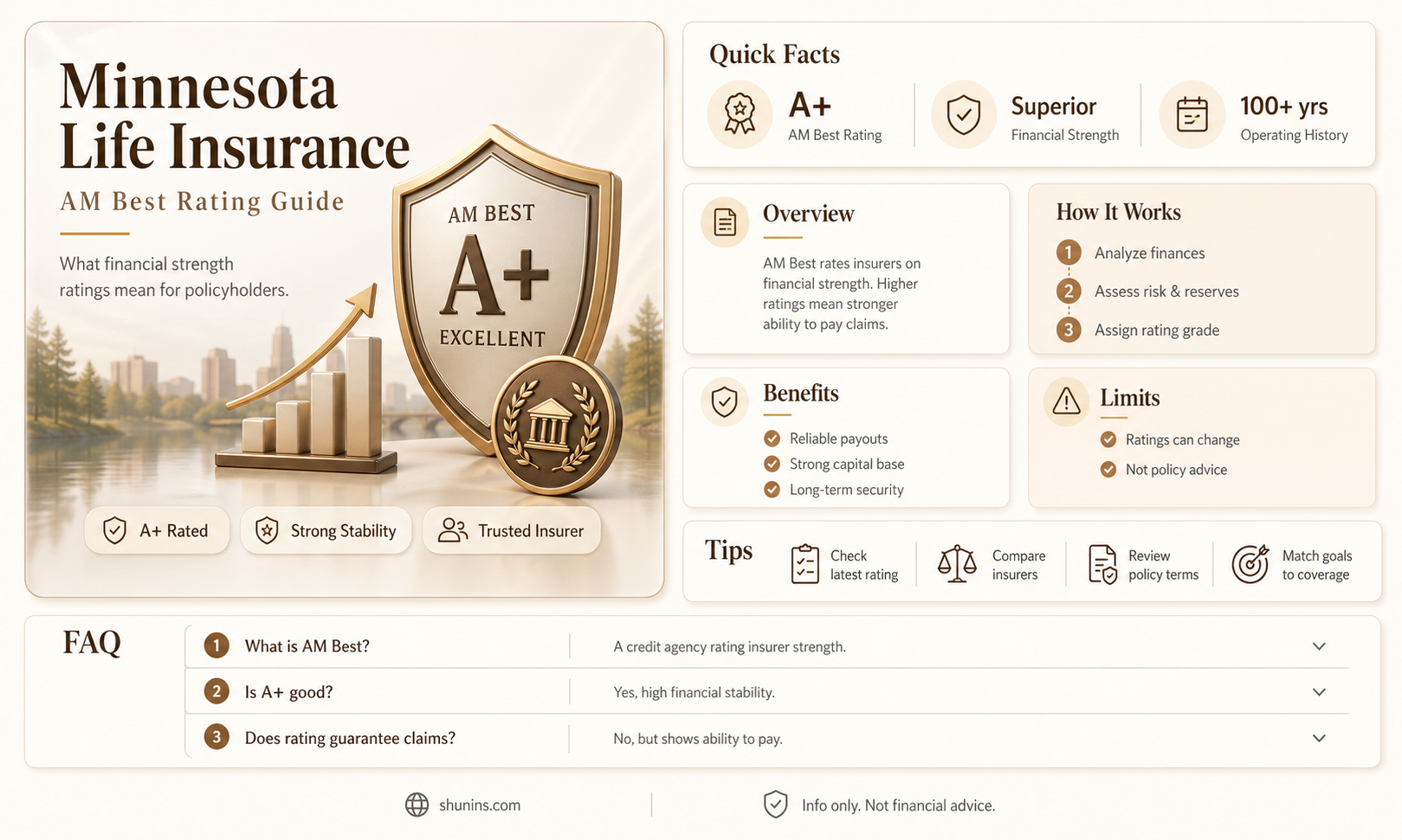 am best rating for minnesota life insurance