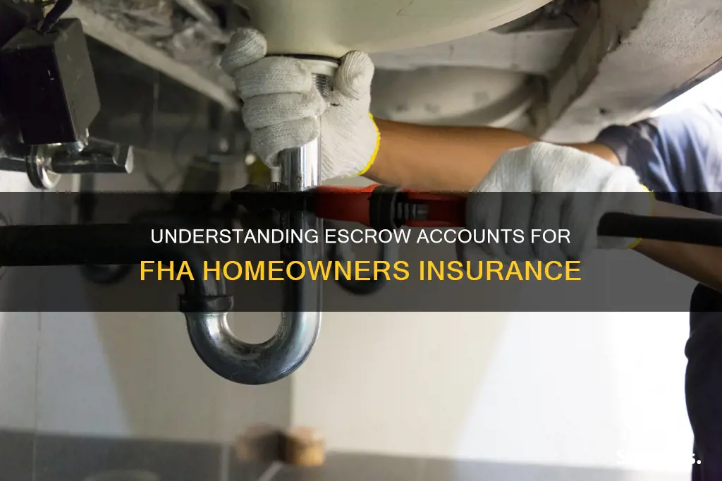 must homeowners insurance come out of escrow for fha