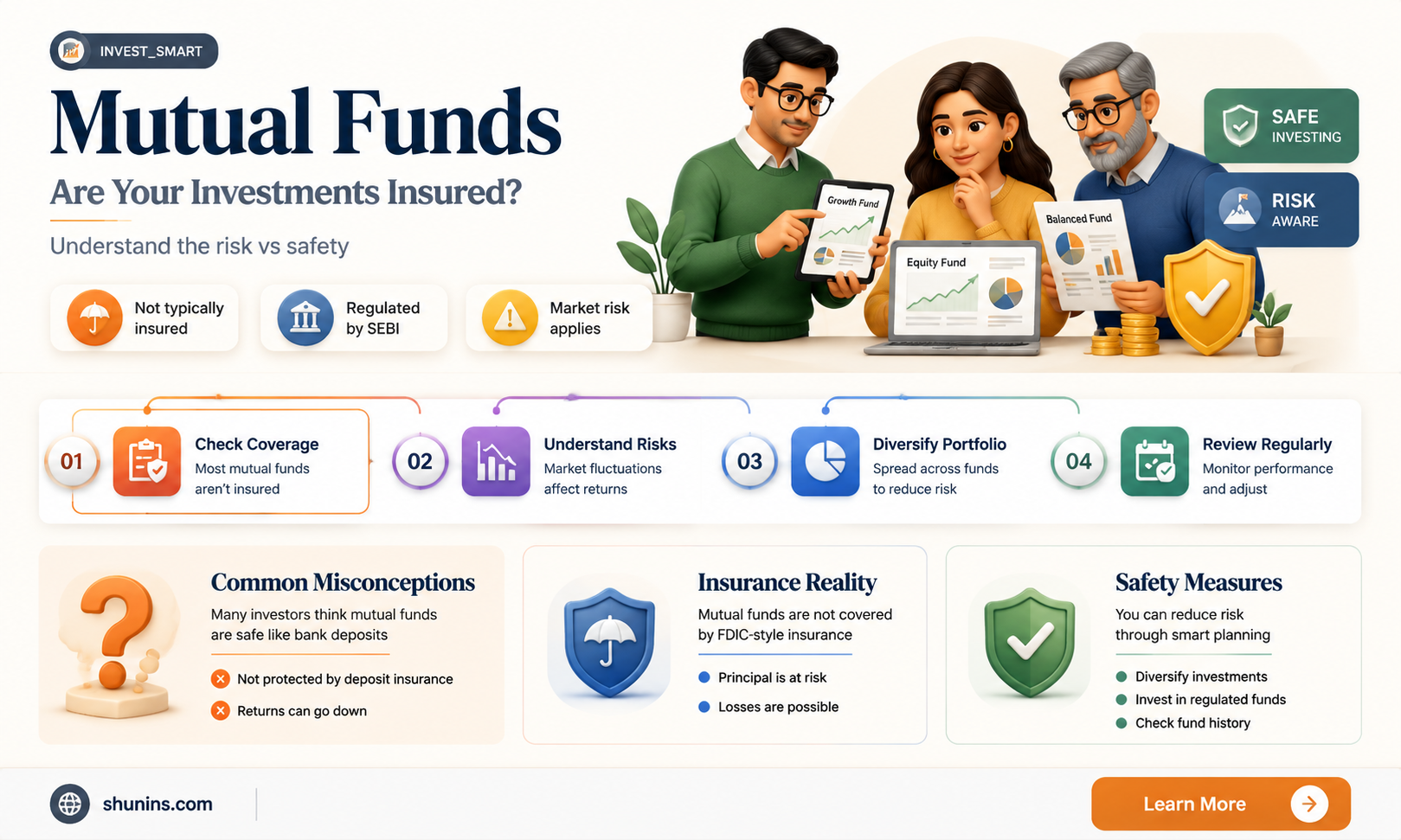 are all mutual funds insured