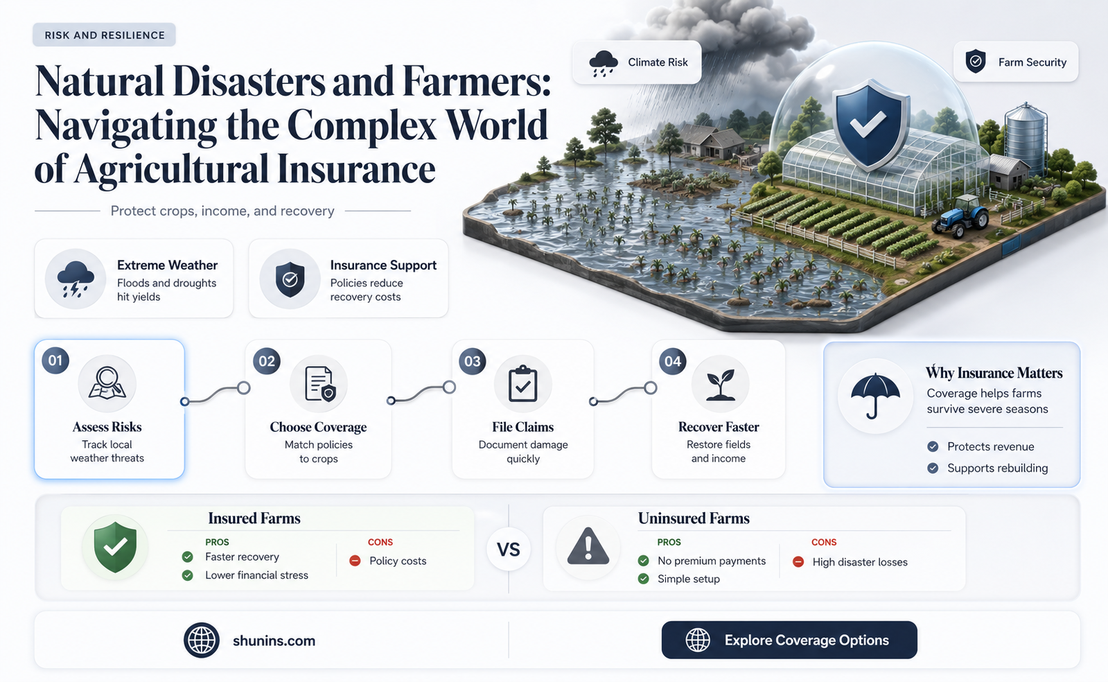 are farmers insured for natural disasters
