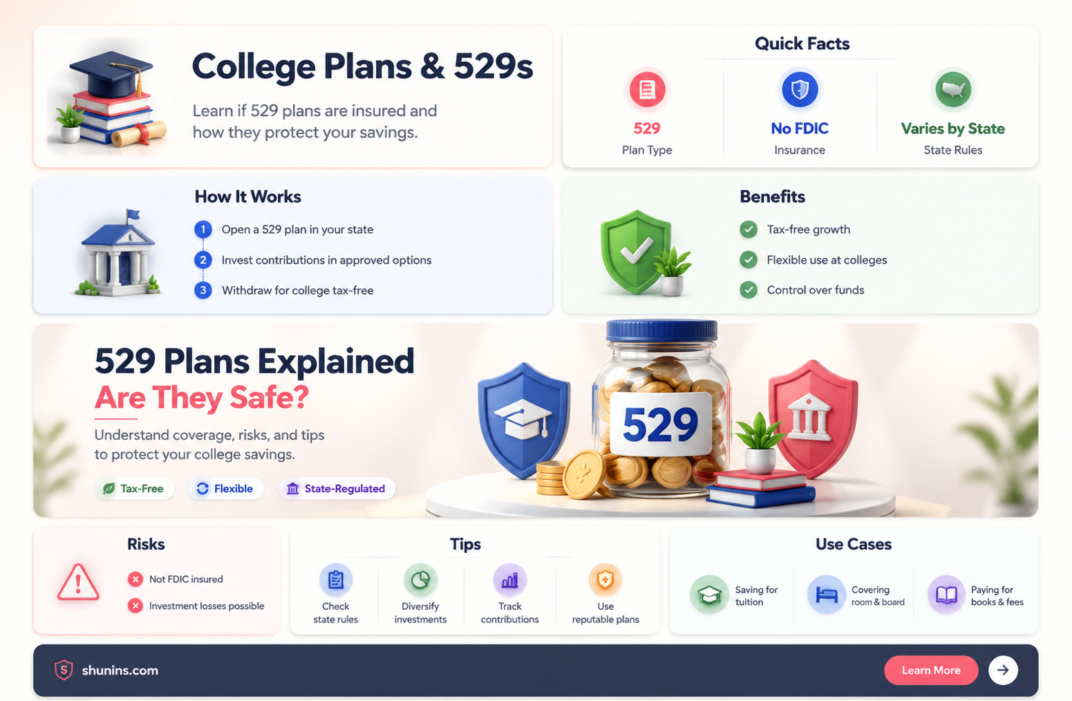 are 529 insured
