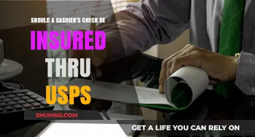 Insuring Cashier's Checks: USPS Insurance Explained
