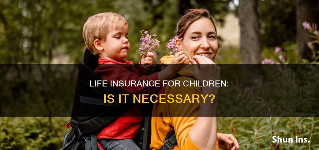 should a child have life insurance