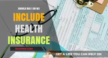 Does Box 1 on W2 Include Health Insurance Premiums?
