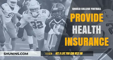 Should College Football Players Receive Health Insurance Coverage?