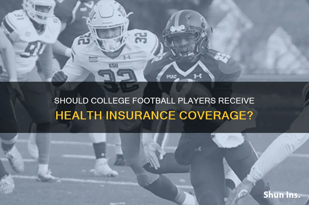 should college football provide health insurance