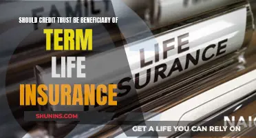 Credit Trust: Term Life Insurance Beneficiary?