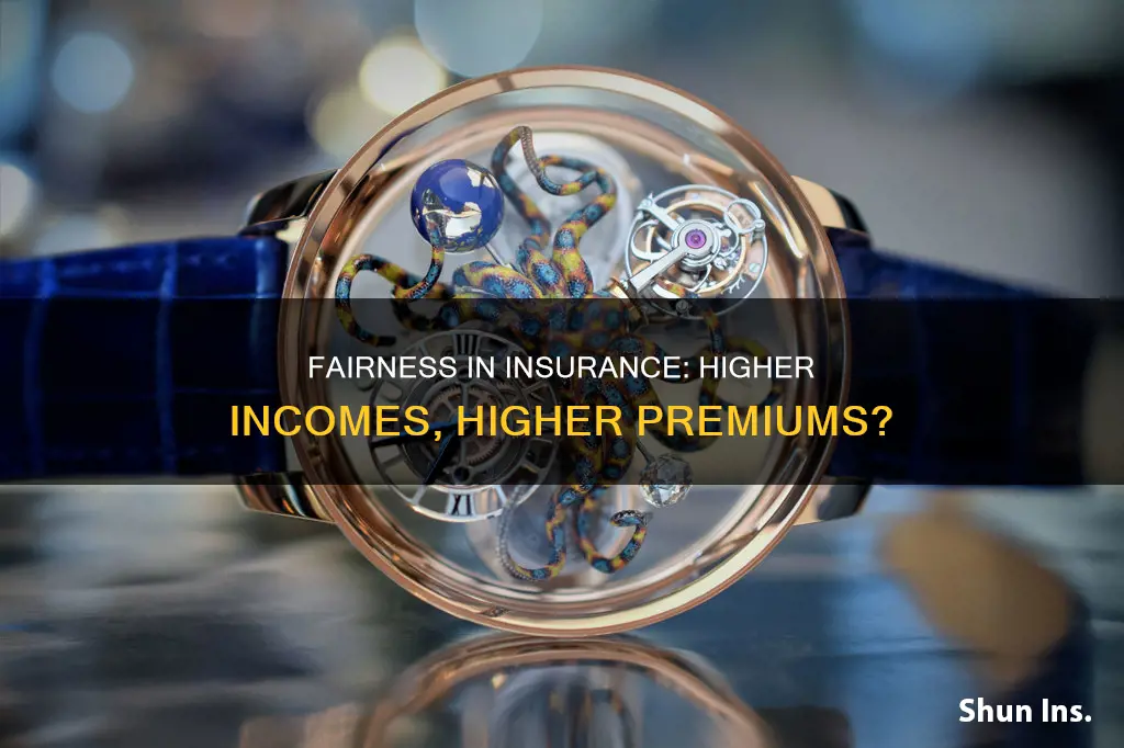 should higher incomes have higher insurance