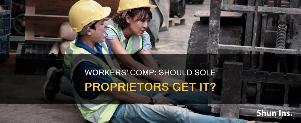 should I apply workers comp insurance sole proprietor
