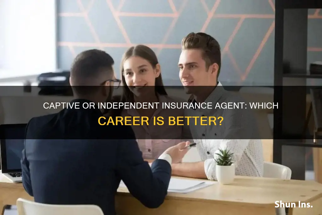 should I be a broker or captive insurance agent
