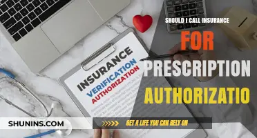 Prescription Authorization: When to Call Your Insurance Provider