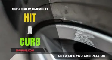 Curb Collision: When to Call Your Insurer